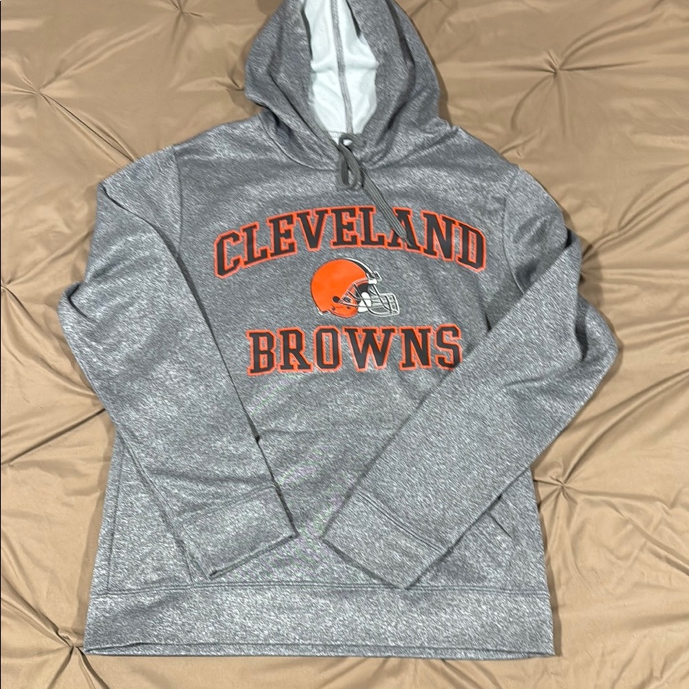 Cleveland Browns Gray Hoodie
